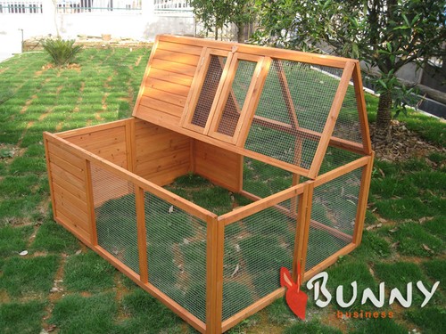 Fully folding sheltered rabbit - fully,