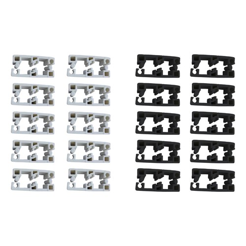 Pieces pet fence clamps - 10,