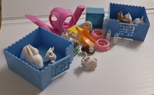 Toy bunnies playset 2 guinea - toy,