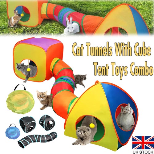 Cat tunnel indoor cats - cat,