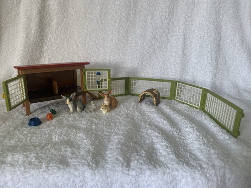 Farm world 42420 - rabbit, hutch